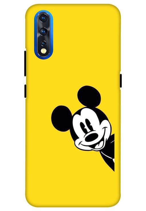 Yellow Mickey Art Mobile Cover For Vivo Z1X